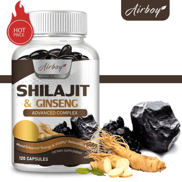 Shilajit & Ginseng Supplement es